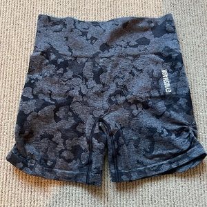 Gymshark camo shorts